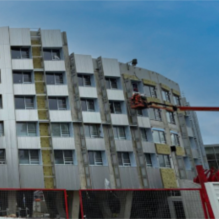 Construction d'une résidence universitaire